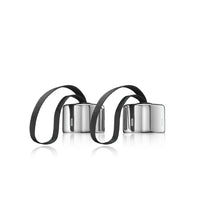 SodaStream Metal Loop Bottle Caps Twin Pack - Black