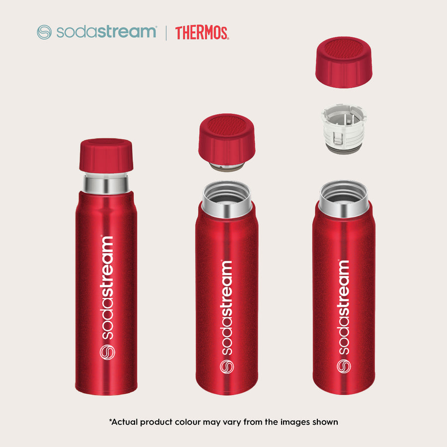 SodaStream x THERMOS® Red Carbonated Drink Bottle