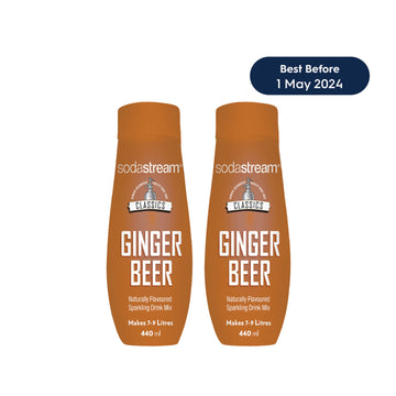 Sodastream Classics Ginger Beer Drink Mix - Pack of 2