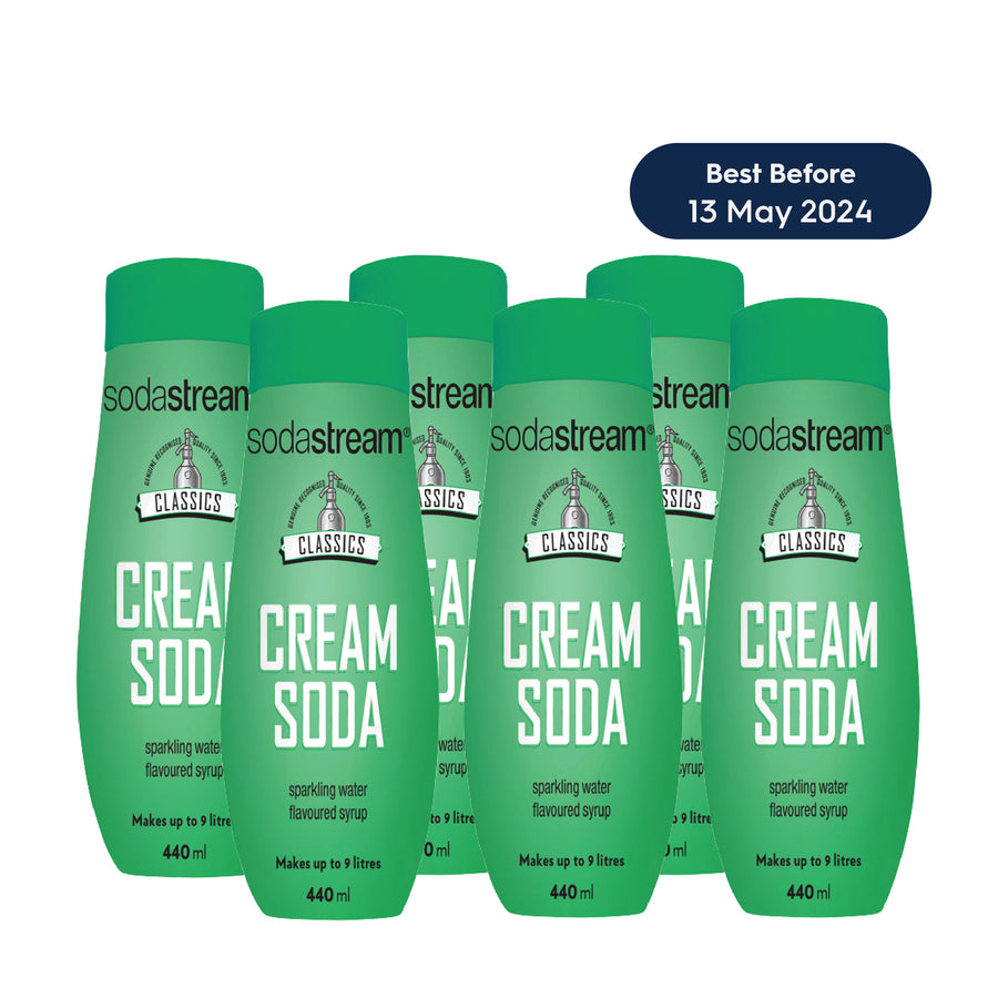 SodaStream Classics Cream Soda Drink Mix - Pack of 6