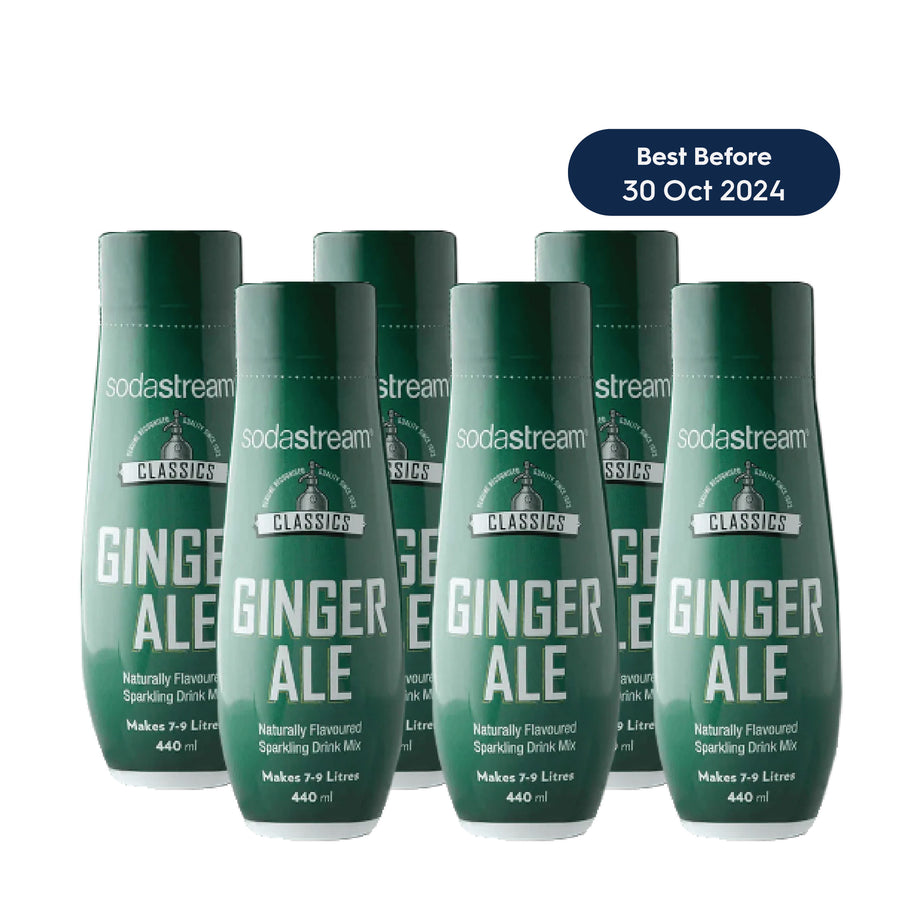 SodaStream Ginger Ale Drink Mix - Pack of 6