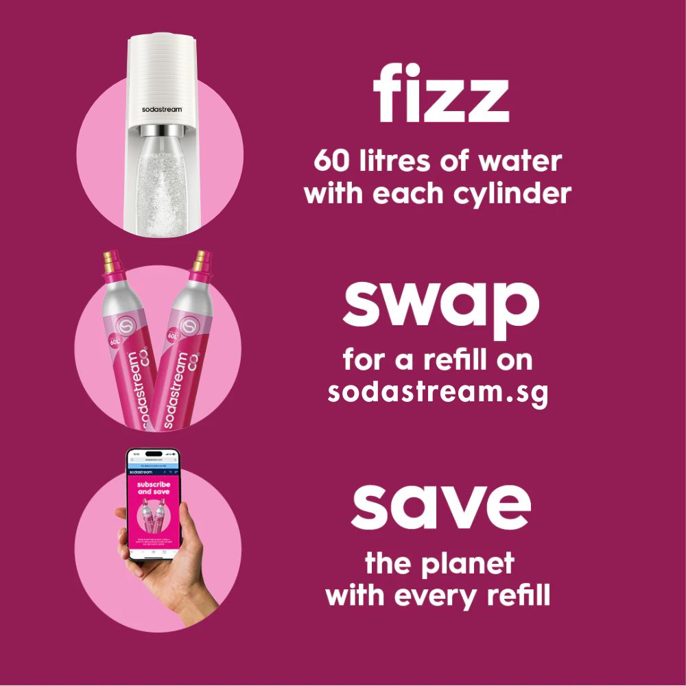 SodaStream TERRA Sparkling Water Maker