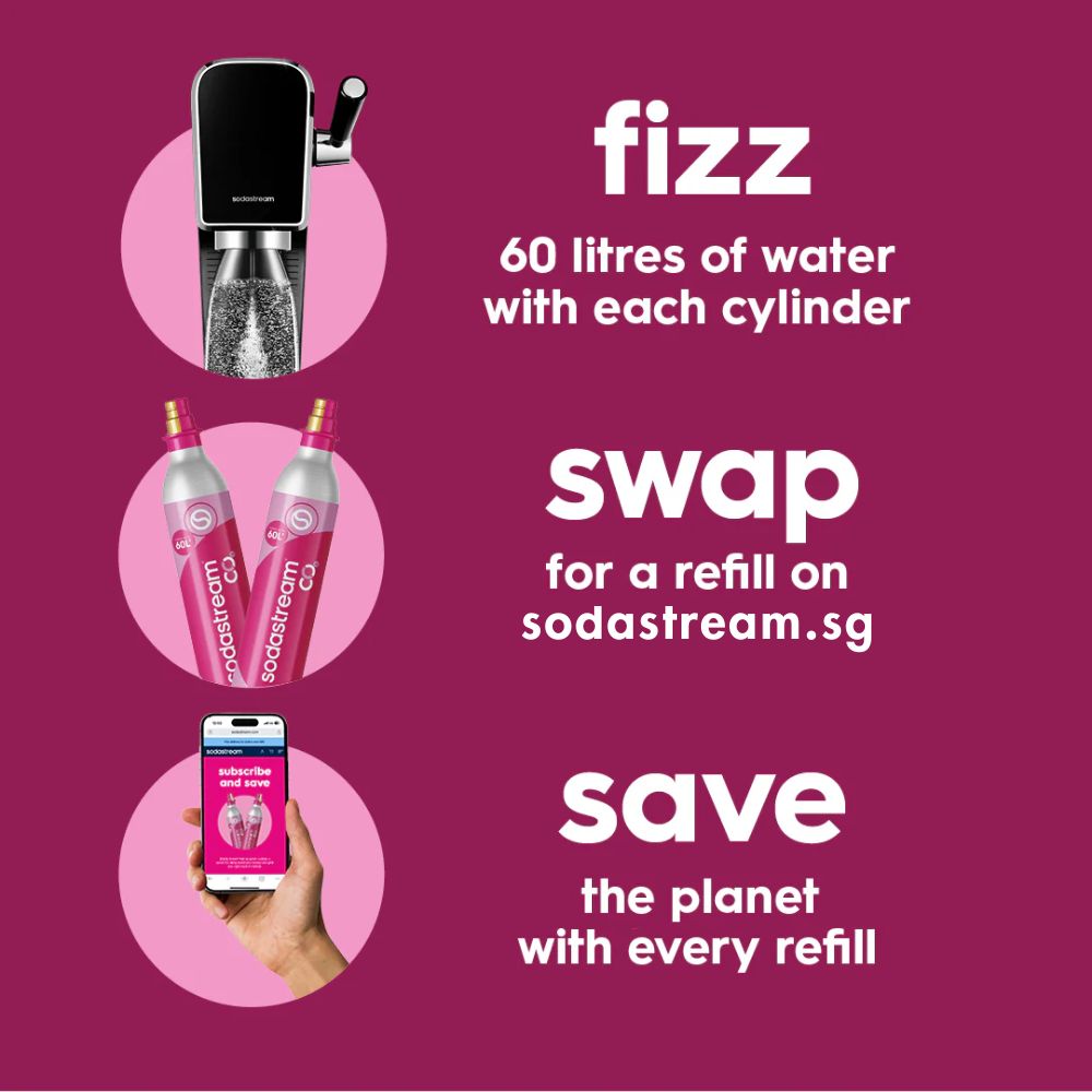 SodaStream ART Sparkling Water Maker