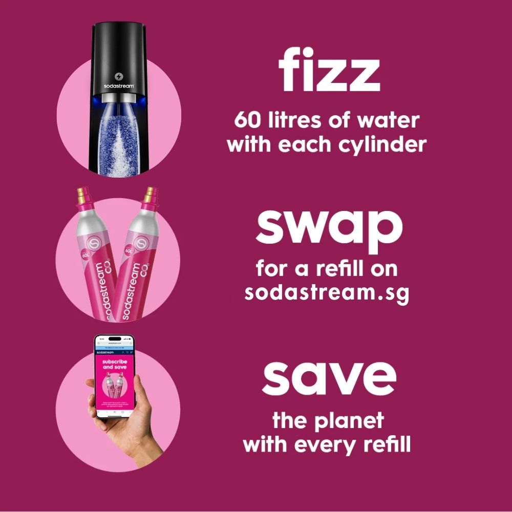 SodaStream E‑TERRA Sparkling Water Maker