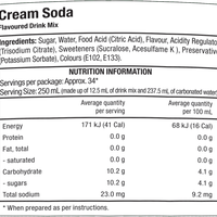 SodaStream Classics Cream Soda Drink Mix - Pack of 6