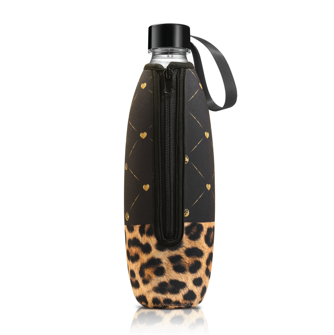 SodaStream Cooler Cover for 1L Bottle Loop Handle - Leopard